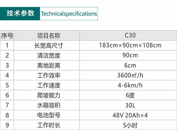 电动乌兰尘推车C30